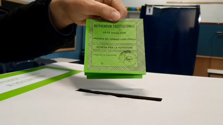 Referendum sulla giustizia, nel Vco affluenza al 16,96% alle 12